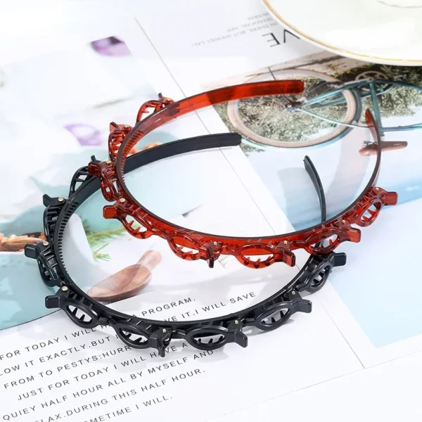 Unisex Alice Hairband Headband Men Women Sports Hair Band Hoop Metal Hoop Double Bangs Hairstyle Hairpin Hair Accessories New - Image 6