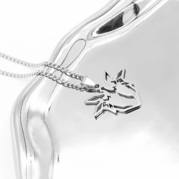 Anime Game MiHoYo Honkai Impact 3 Elysia Theme Cosplay Copper Plated Palladiu Necklace Pendant Metal Choker Chain Accessories - Image 6