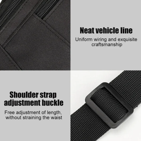 OSSOHH 1Pcs Fanny Packs for Men and Women, Water Resistant Sports Waist Pack Bag Bum Bag for Travel Hiking Running - Image 5