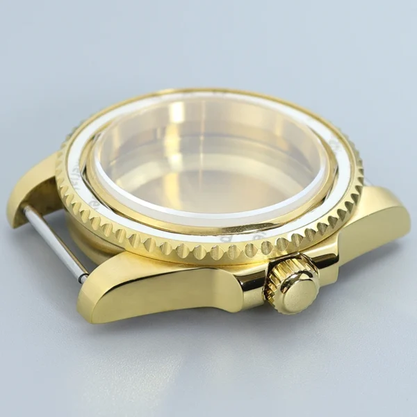 Diving 40mm Yacht Watch Case Sapphire Glass For Seiko Nh35 Nh36 Nh34 Nh38 Eta2824 Miyota 8215 Movement 28.5mm dial gmt SUB Style - Image 3