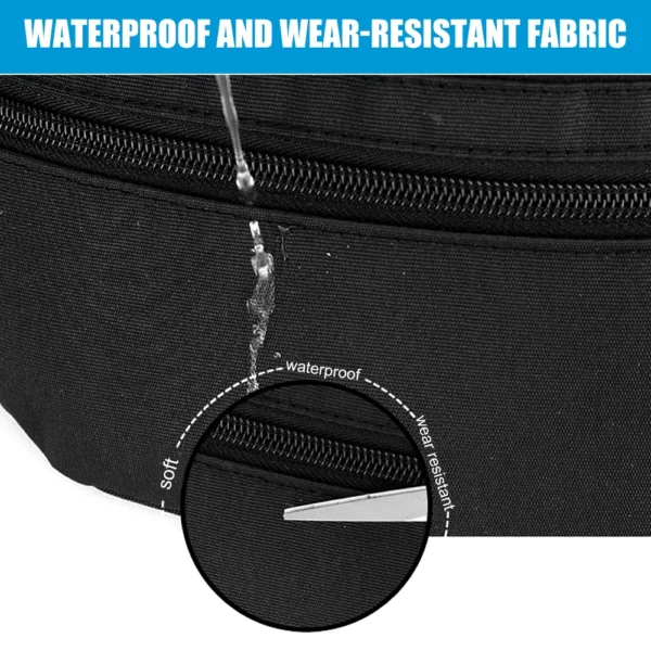 OSSOHH 1Pcs Fanny Packs for Men and Women, Water Resistant Sports Waist Pack Bag Bum Bag for Travel Hiking Running - Image 4