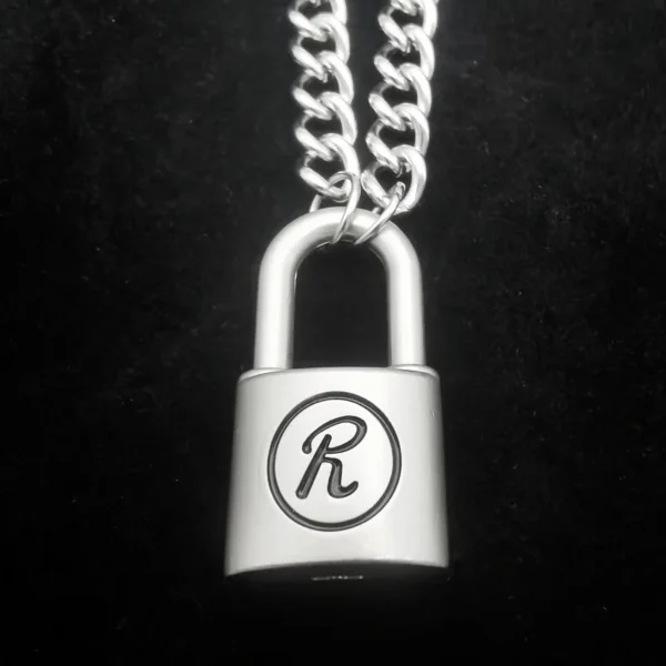 Anime NANA Necklace Oosaki Nana Honjo Ren Key R Lock Unisex Punk Pendant Cosplay Vintage Matte Choker Jewelry Accessories Gift - Image 9